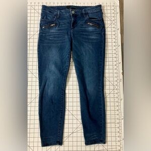 Kut From The Kloth Women’s Size 8 Dark Wash Zippered Front Pocket Jeans